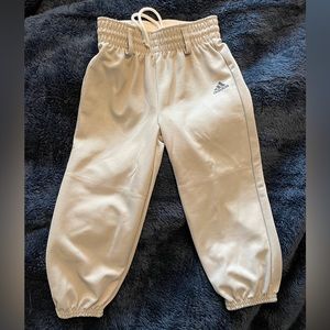 Adidas T-ball/baseball pants- 2 grey pairs and 1 black pair